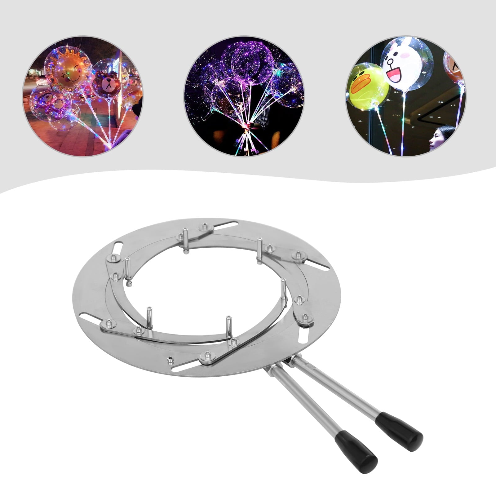 Professional Balloon Expanding Tool for Large Openings – 3.75lbs Gross Weight, Compatible with Balloon Inflators, Dual-Hand Operation for Event Decorators