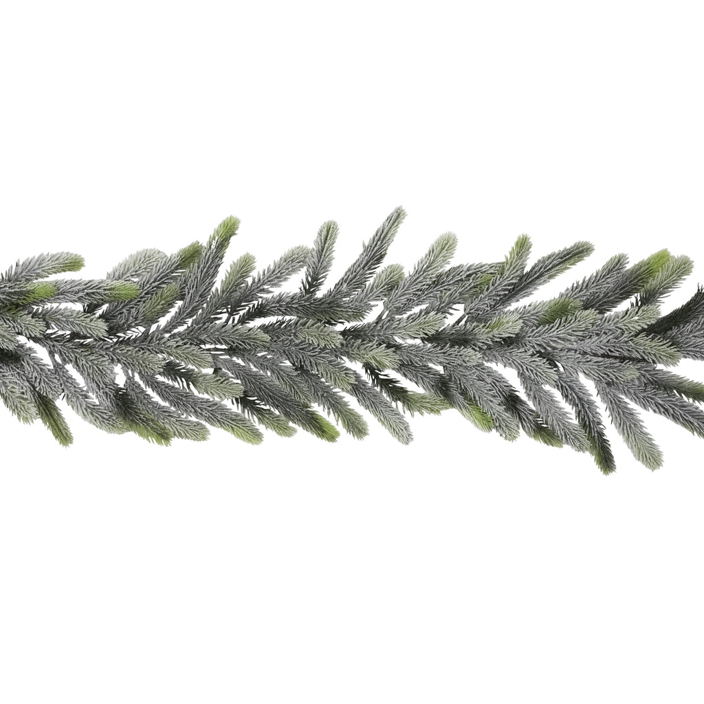 Northlight Frosted Pine Artificial Christmas Garland - 6' X 7" - Unlit