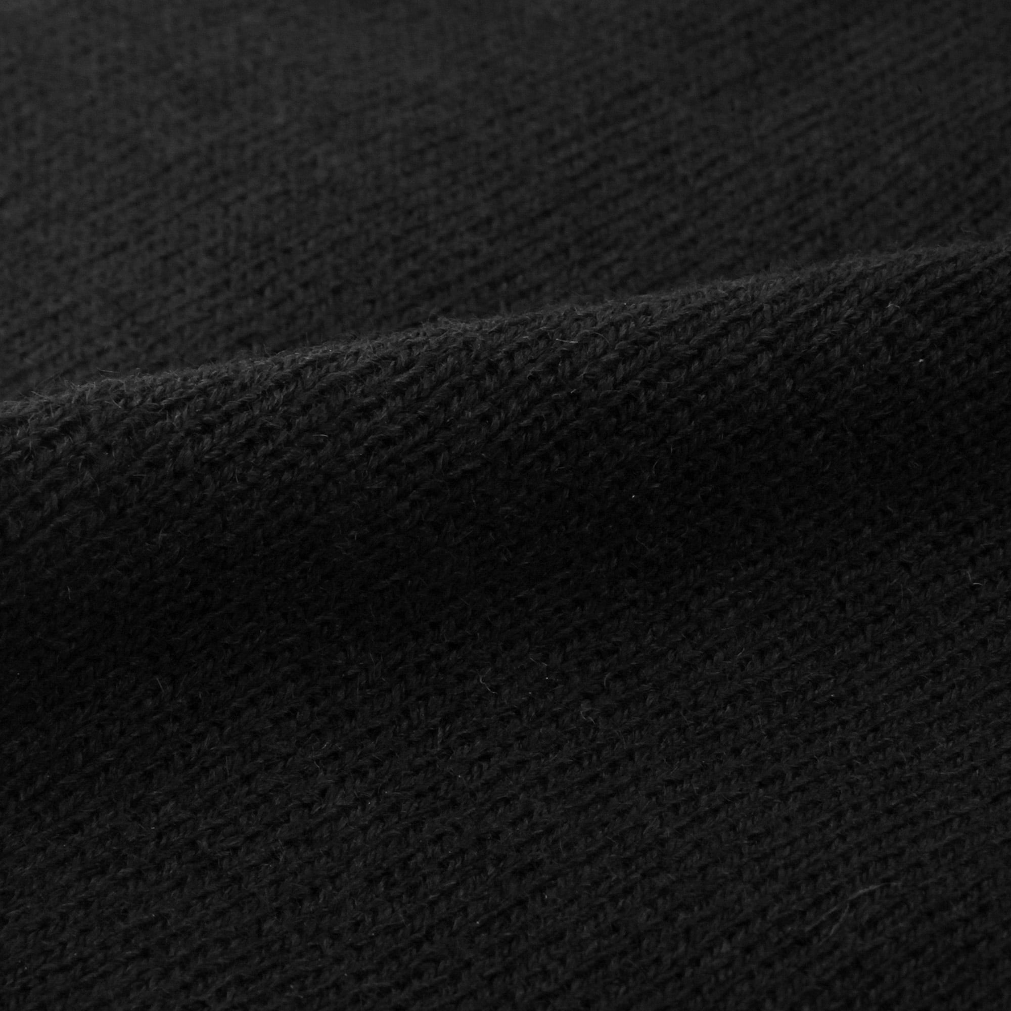 4 Pack Straight Knit Beanie Hat for Men & Women - Winter Warm Skull Cap, Stretchy Unisex Cold Weather Beanie, 4 Black