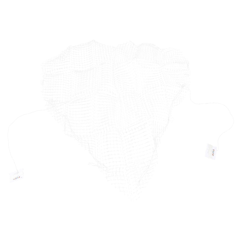 GOOHOCHY Decorative Bride Heart-shaped Balloon Displays Baby 130.00X125.00X0.30CM White