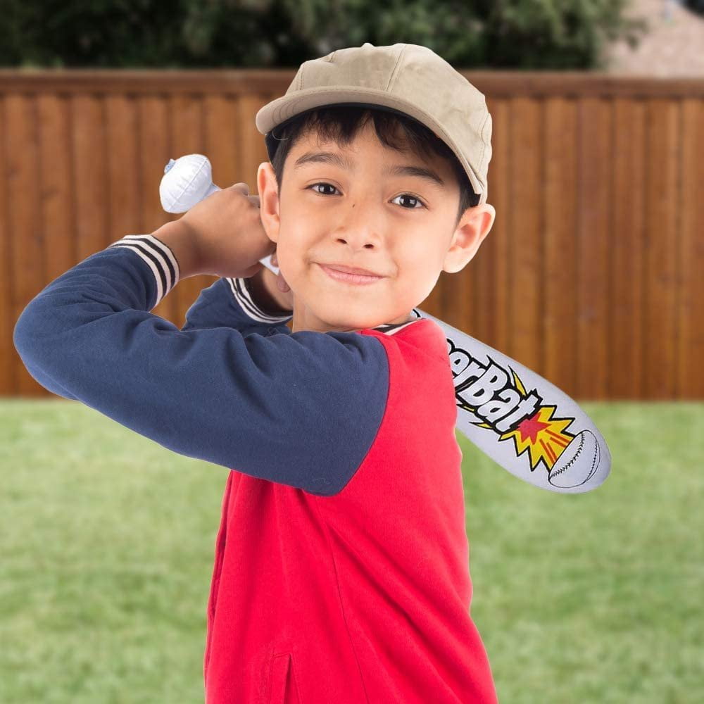 ArtCreativity 22" Inflatable Baseball Bats – Set of 12, Durable Sports Party Favors & Decorations, Goodie Bag Fillers for Kids