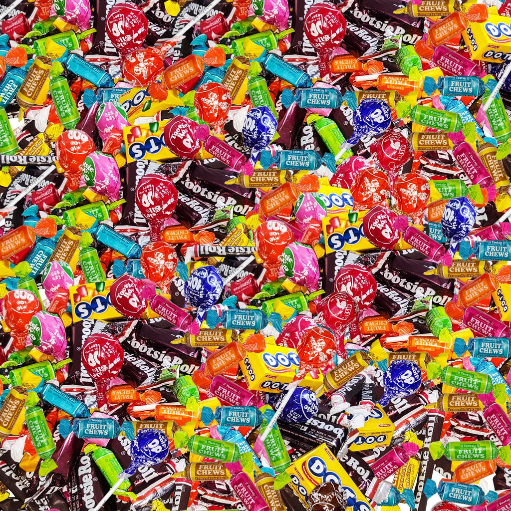 Tootsie Rolls Variety Bulk Pack Candy Assortment, 205-Pcs, 5.3-Lb