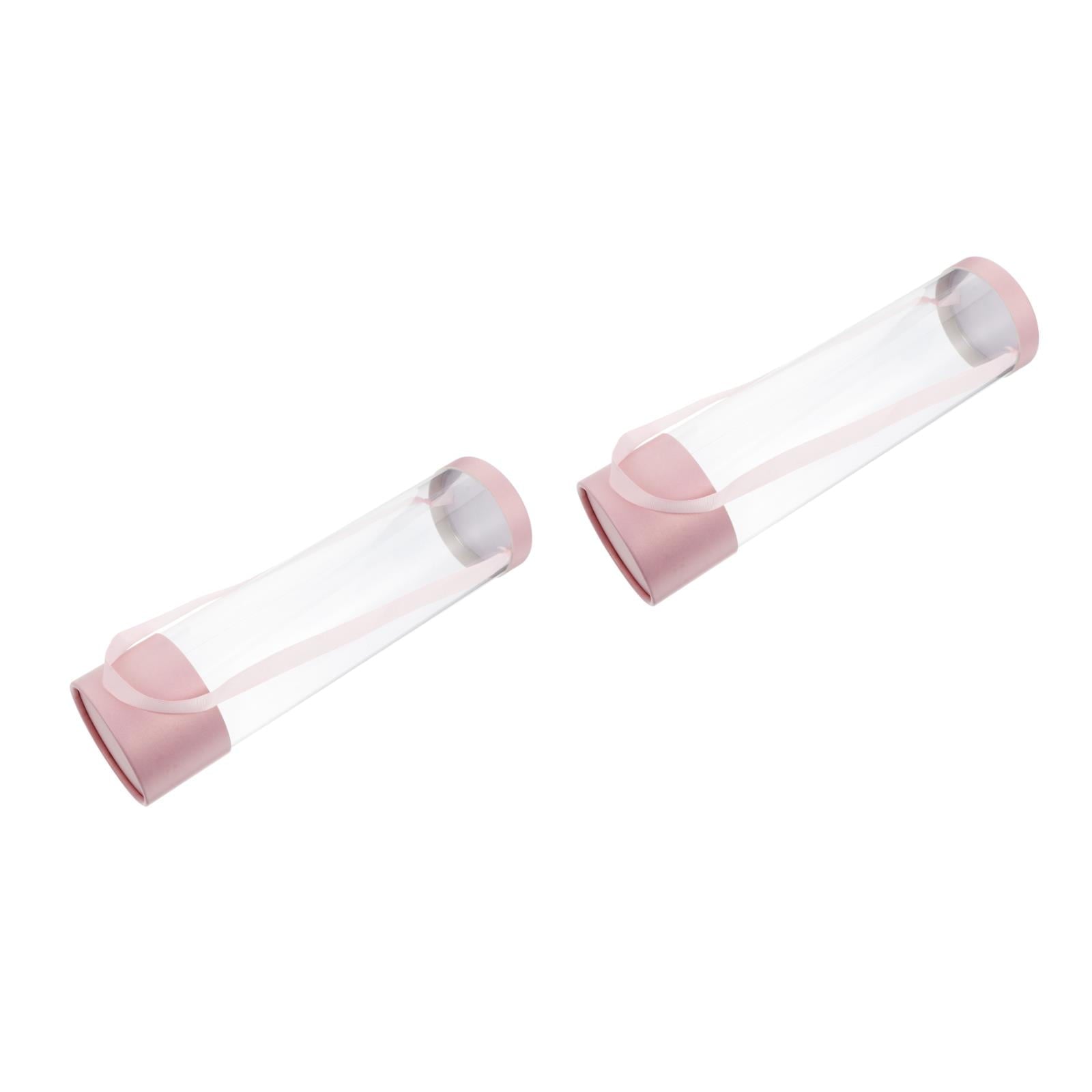 WORGEOUS 2pcs Clear Florist Bouquet Packaging Box Eternal Flower Gift Box Flower Arrangement Box Fresh Flower Packaging Box Craft Present Bags Florist Shop Supplies for Wedding Birthday