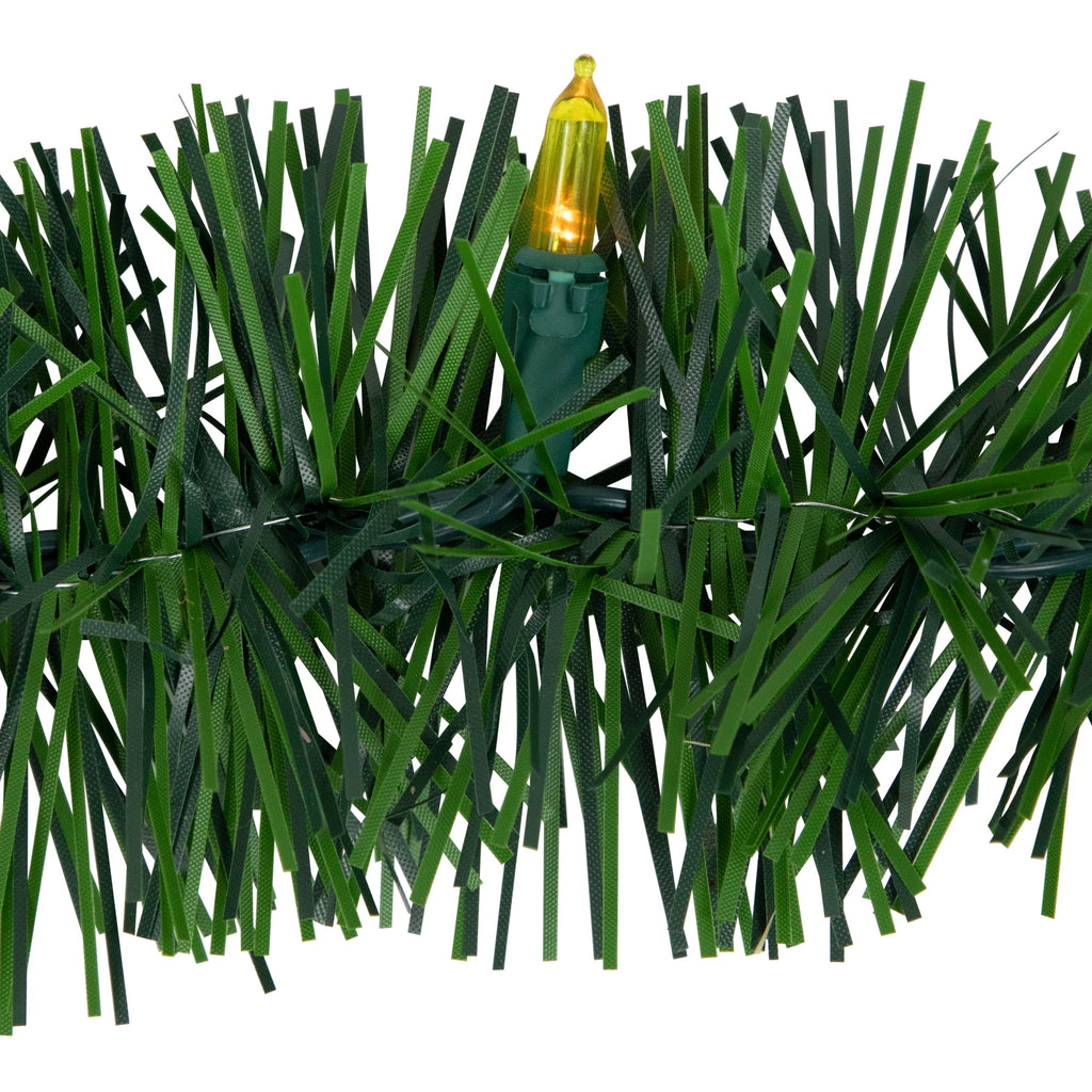 Northlight 18' x 3" Pre-Lit Pine Artificial Christmas Garland, Multicolor LED Lights