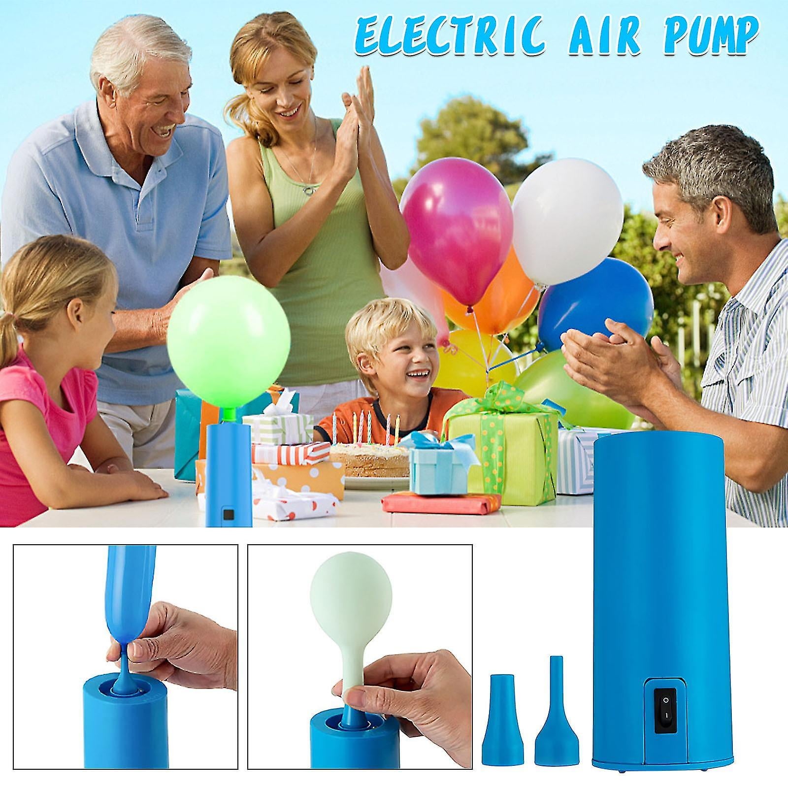Floor and Steam Cleaner Accessories Balloons Electric Inflation Pump Portable Long Balloons Pump Household Electric Pump