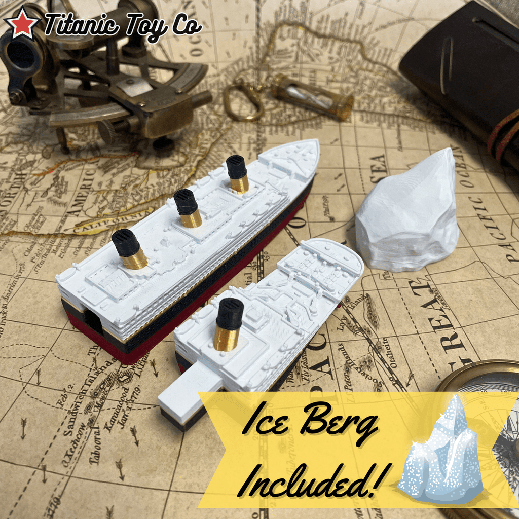 Floating Titanic Bath Toy and Pool Toy Action Titanic Toy, Titanic Ship, Titanic Cake Topper, Historically Accurate BreakableTitanic Boat, Titanic Replica