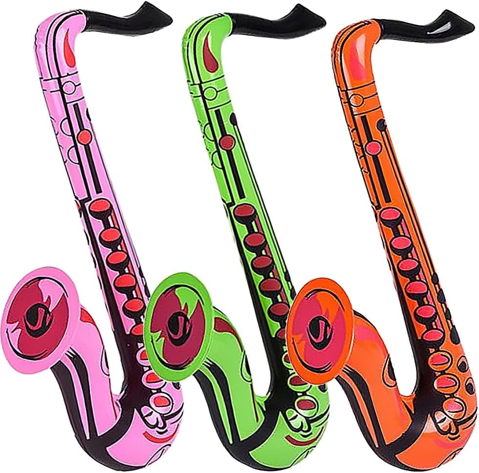 ArtCreativity 22" Inflatable Baseball Bats – Set of 12, Durable Sports Party Favors & Decorations, Goodie Bag Fillers for Kids