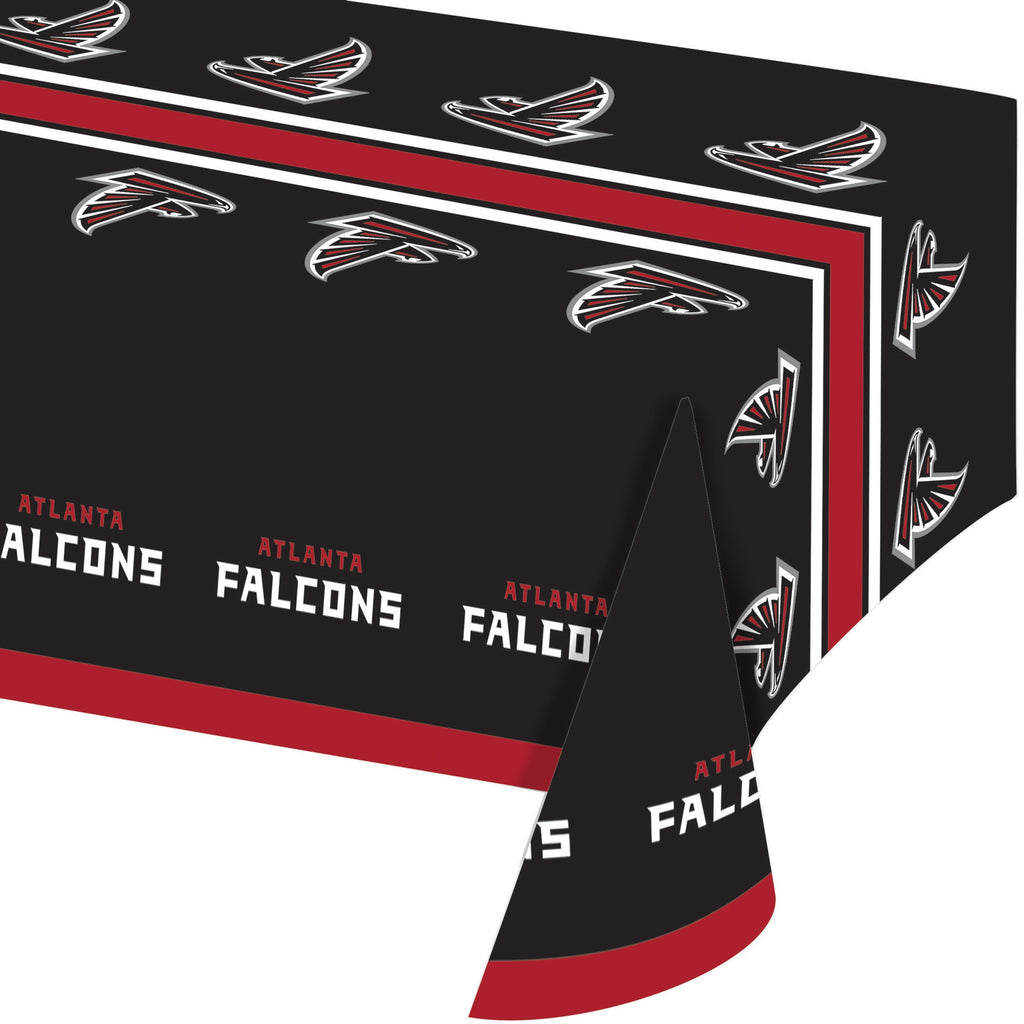 Atlanta Falcons Plastic Tablecloths, 3 Count