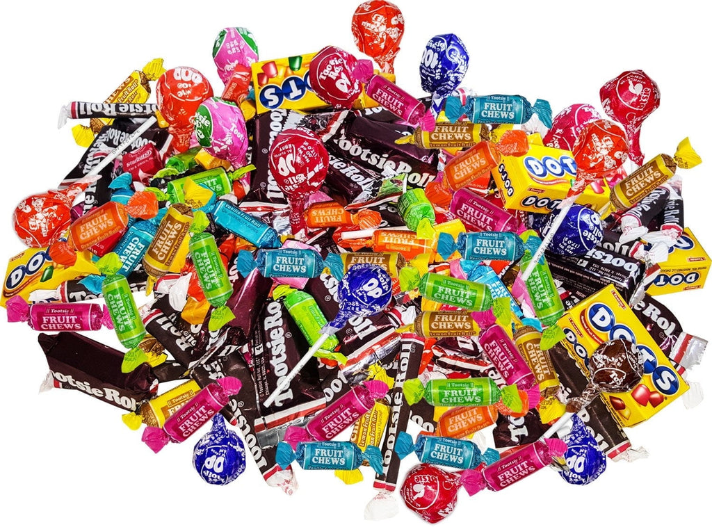 Tootsie Rolls Variety Bulk Pack Candy Assortment, 205-Pcs, 5.3-Lb