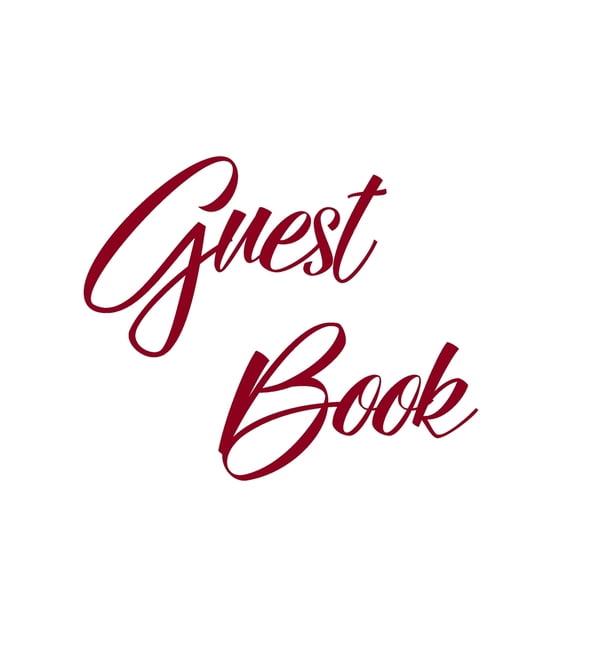 Burgundy Guest Book, Weddings, Anniversary, Party's, Special Occasions, Memories, Christening, Baptism, Visitors Book, Guests Comments, Vacation Home Guest Book, Beach House Guest Book, Comments Book,