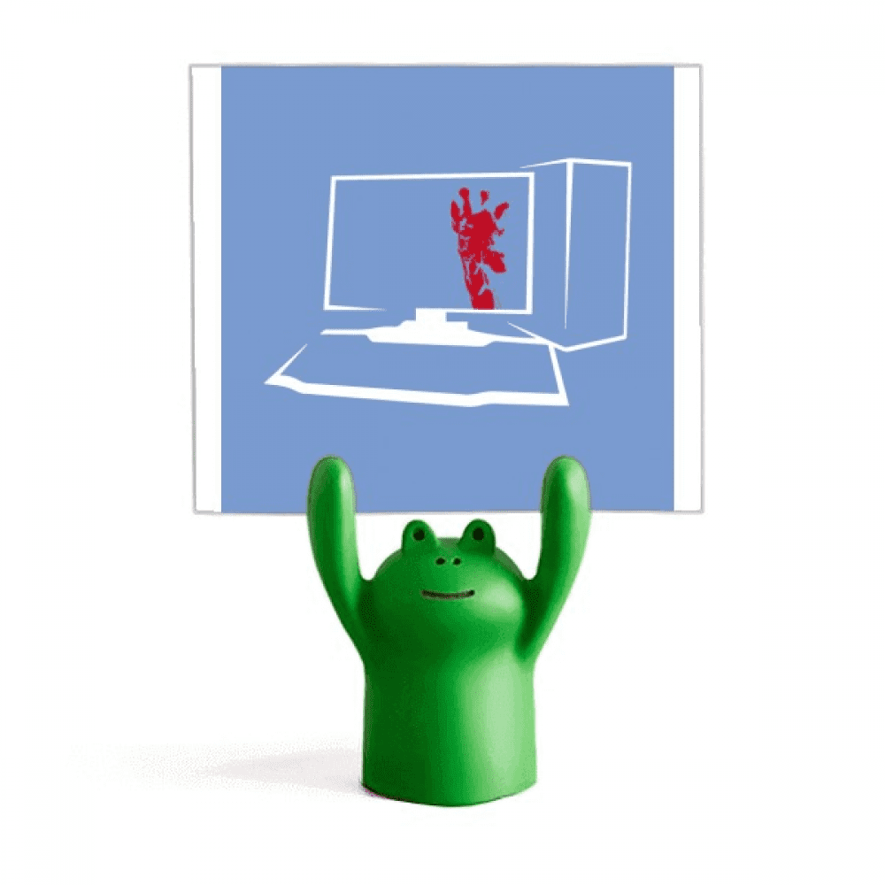 Computer Box Giraffe Keyboard Memo Holder Cartoon Animal Frog Stand Decoration