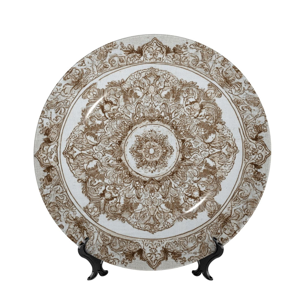 Decorative Plates – Bone China Wall & Table Decor - Floral - 6in