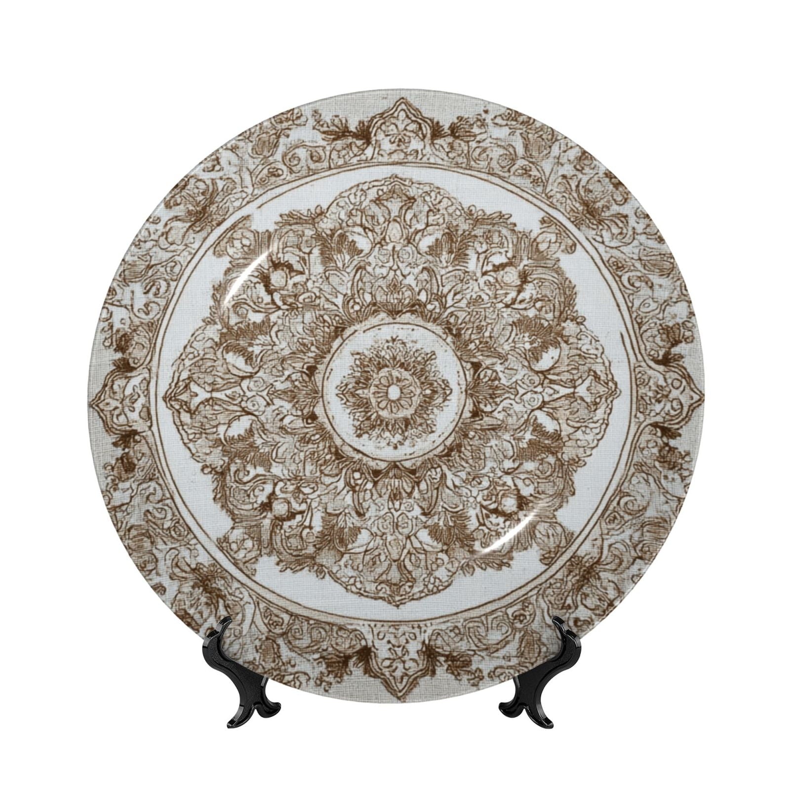 Decorative Plates – Bone China Wall & Table Decor - Floral - 6in