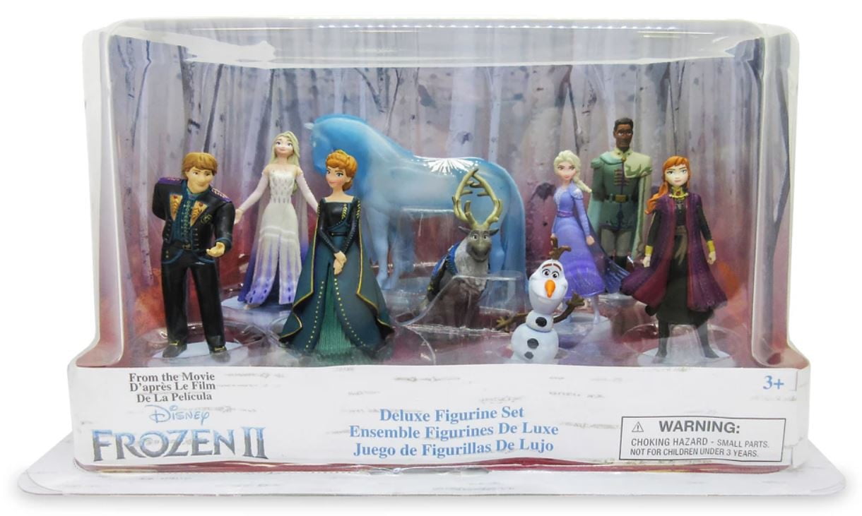 Disney Frozen 2 Elsa Anna Mattias Deluxe Figure Play Set Cake Topper, New Box