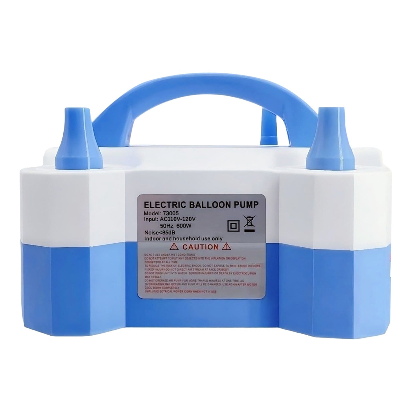 Electrical Balloon Inflator Binding Tool Portable Double Nozzle Electrical Blower Inflator Suitable For Party And Birthday Decoration