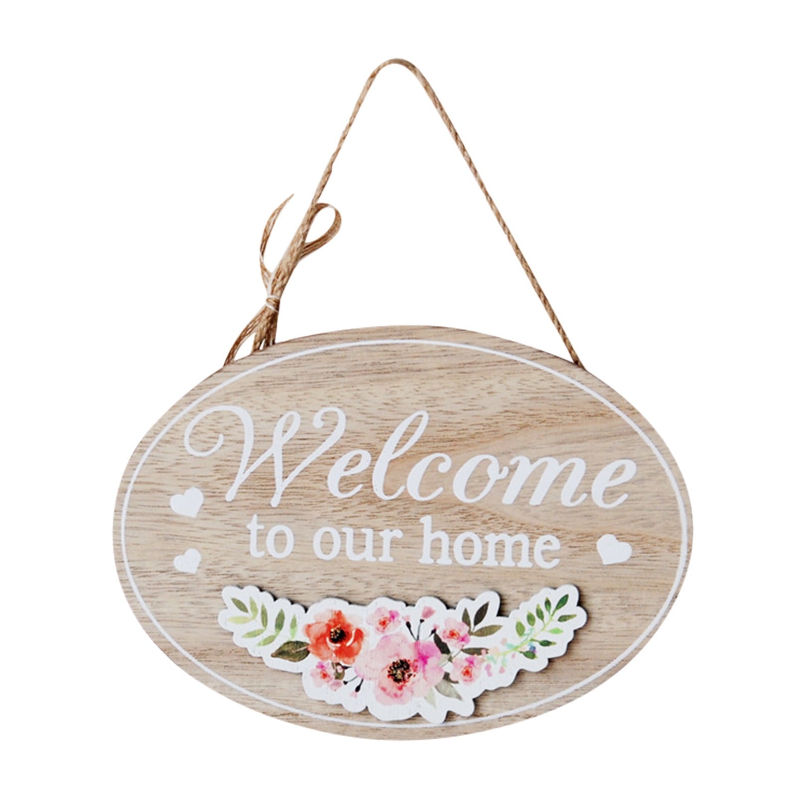 Front Porch, Wooden Yellow In Wreaths For Front Door, 1 Set Four Seasons Door Decoration Listing Ornament Home Decor Outdoor Hanging Sign Front Decorative Board Wooden Wall