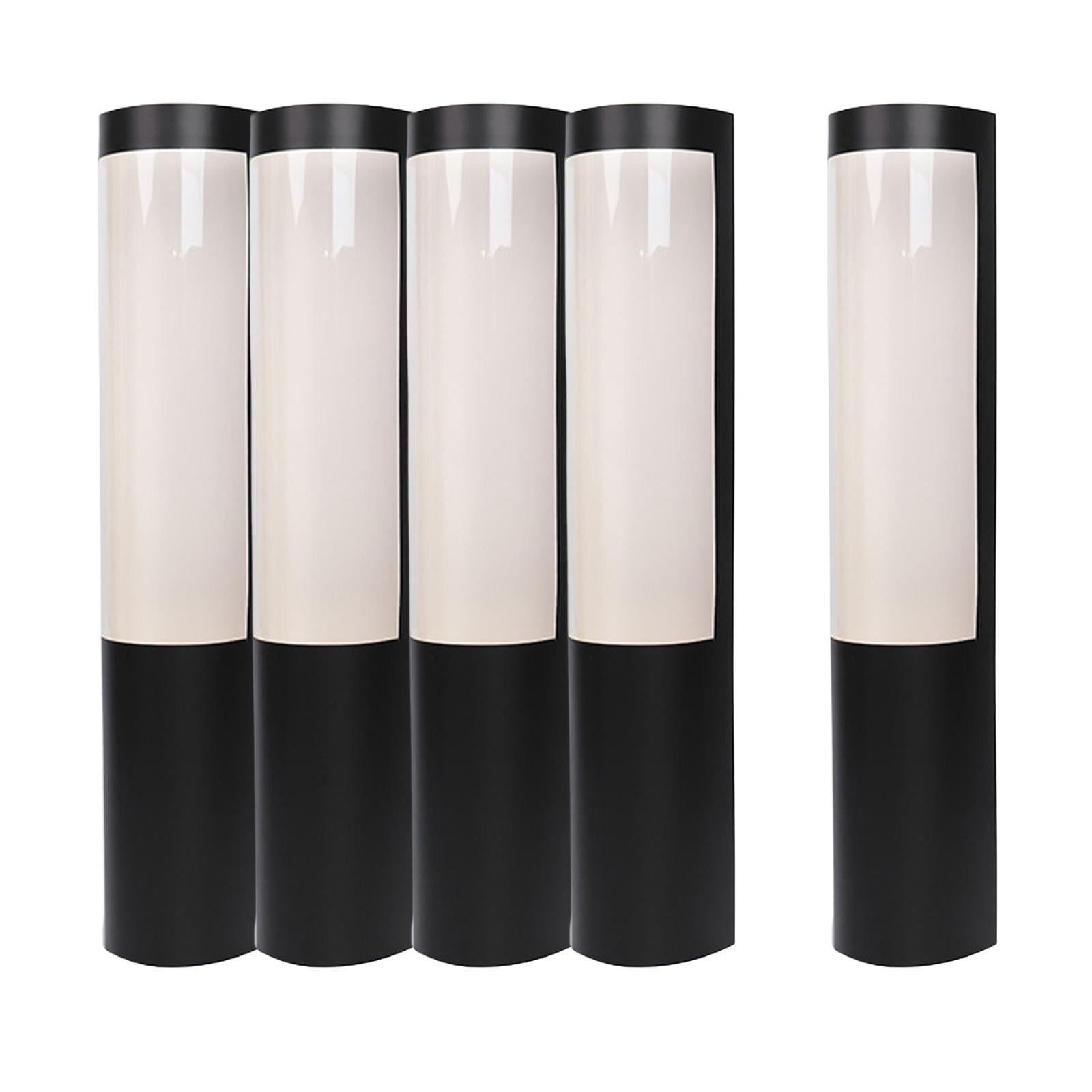 Esquirla 5Pcs Bouquet Gift Box Cylinder Flower Arrangements Box Attractive Flower Gift Bags Valentine's Day Gifts for Wedding Holidays black