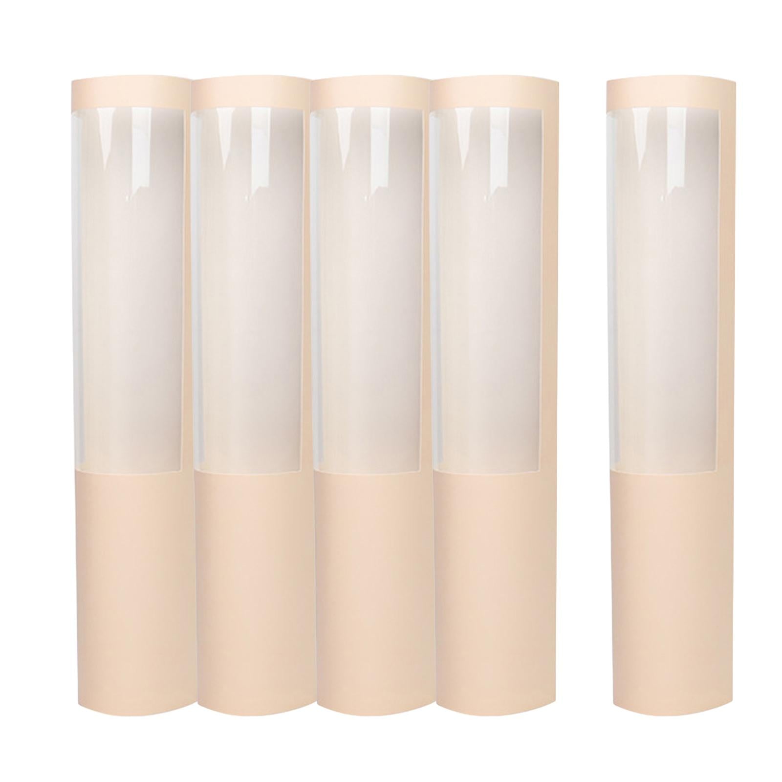 Esquirla 5Pcs Bouquet Gift Box Cylinder Flower Arrangements Box Attractive Flower Gift Bags Valentine's Day Gifts for Wedding Holidays black