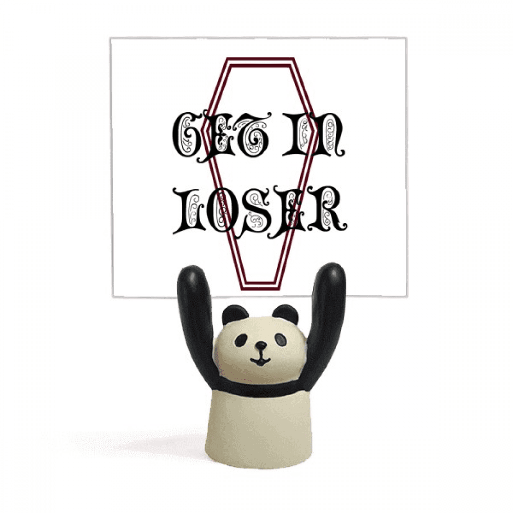 Failure Hiding Location Box Memo Holder Cartoon Animal Panda Stand Decoration