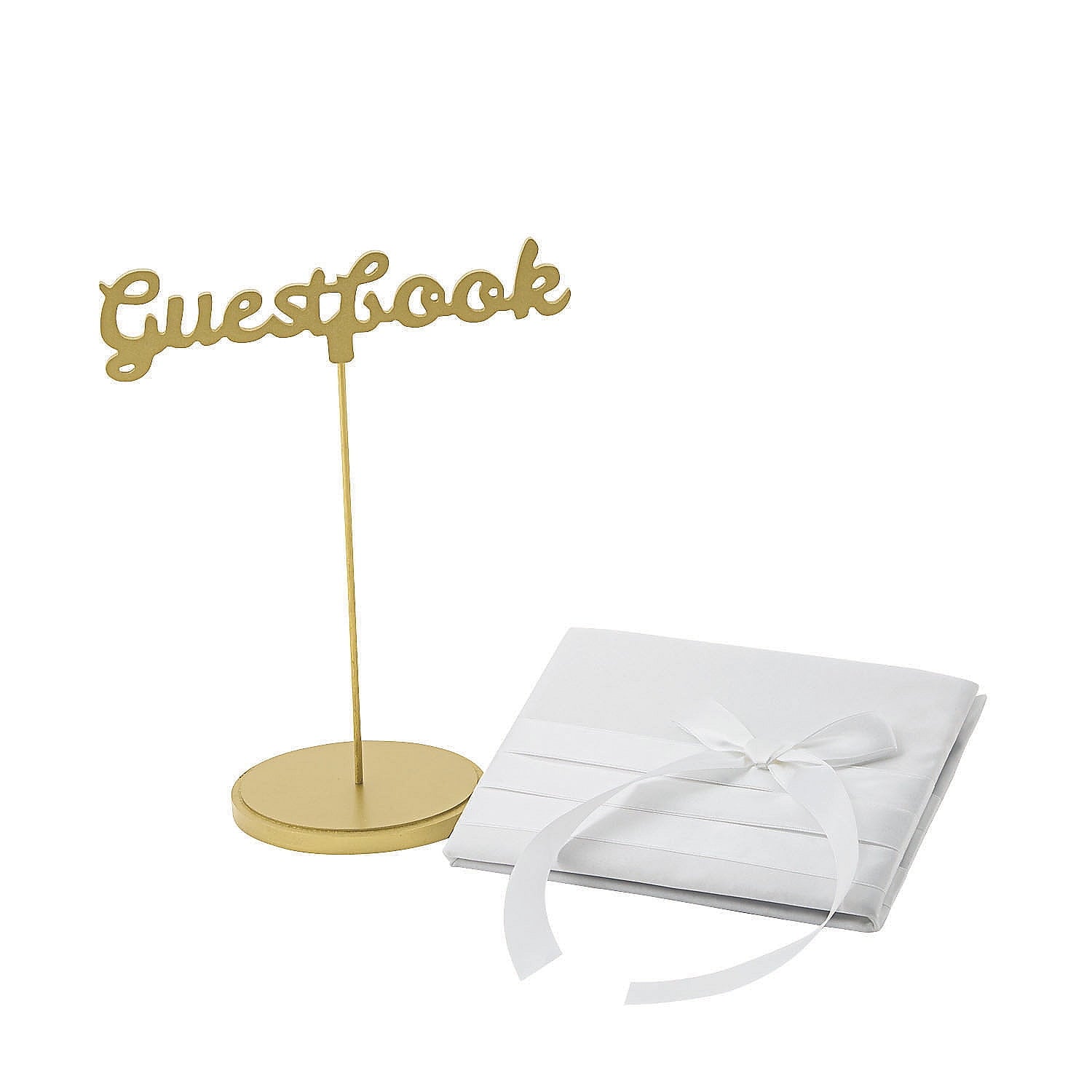 Fun Express Wedding Guest Book with Table Sign