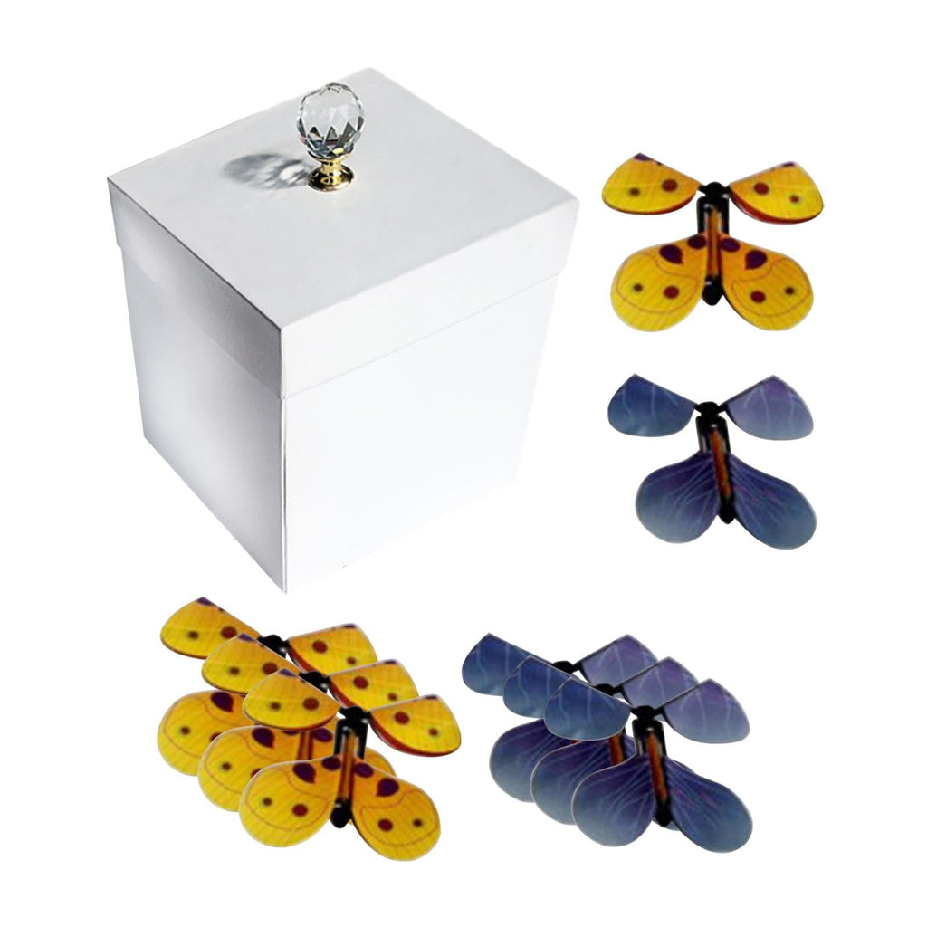 HOMYL Butterfly Gift Box Creative for Father's Day Wedding Anniversaries White