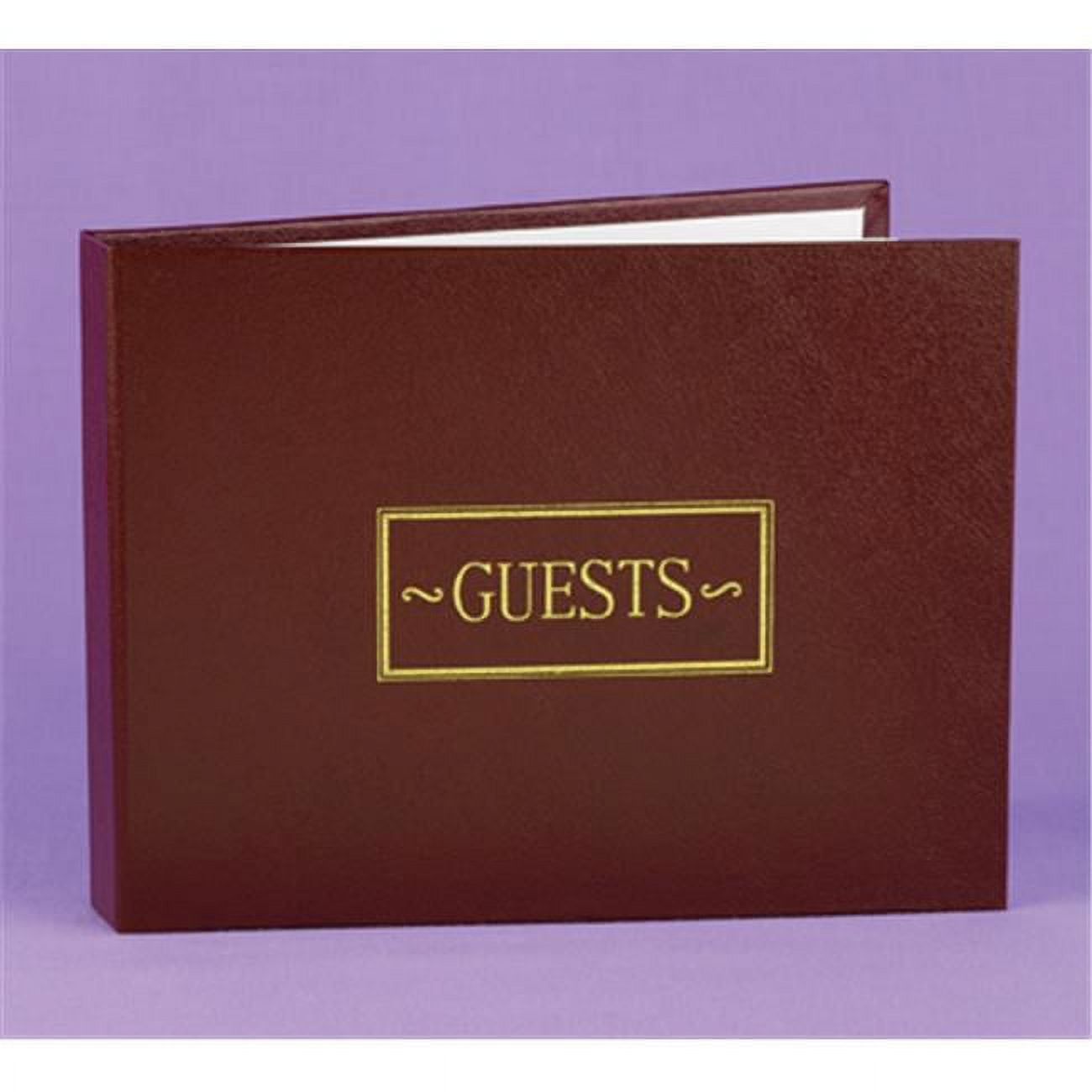 Hortense B. Hewitt Hortense B Hewitt All Occasion Burgundy Guest Book, gold