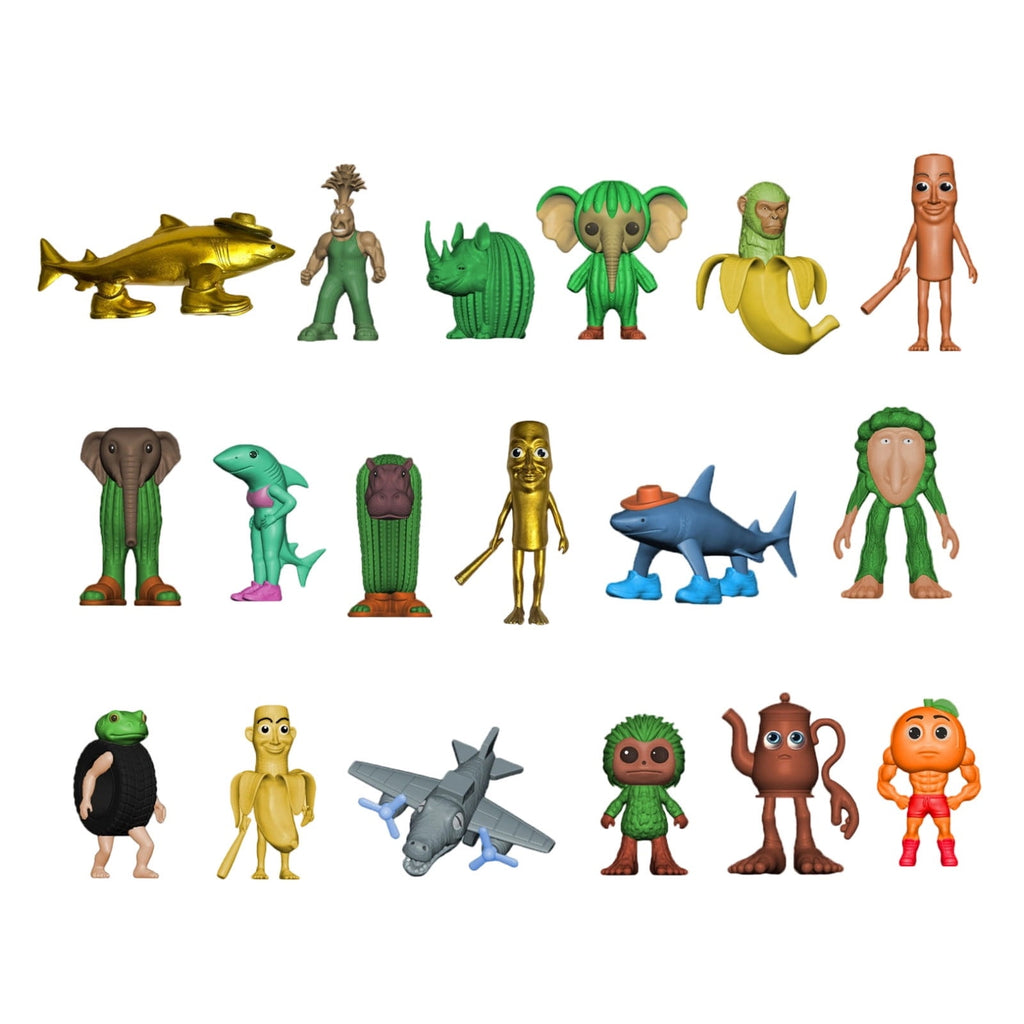 Italian Brainrot Figures, 10in Italian Brainrot Toys, Tralalero Tralala Action Figures Italian Brainrot Cake toppers Birthday Decorations Gifts for Fans office Room Figurine Decor, Italian Brainrot