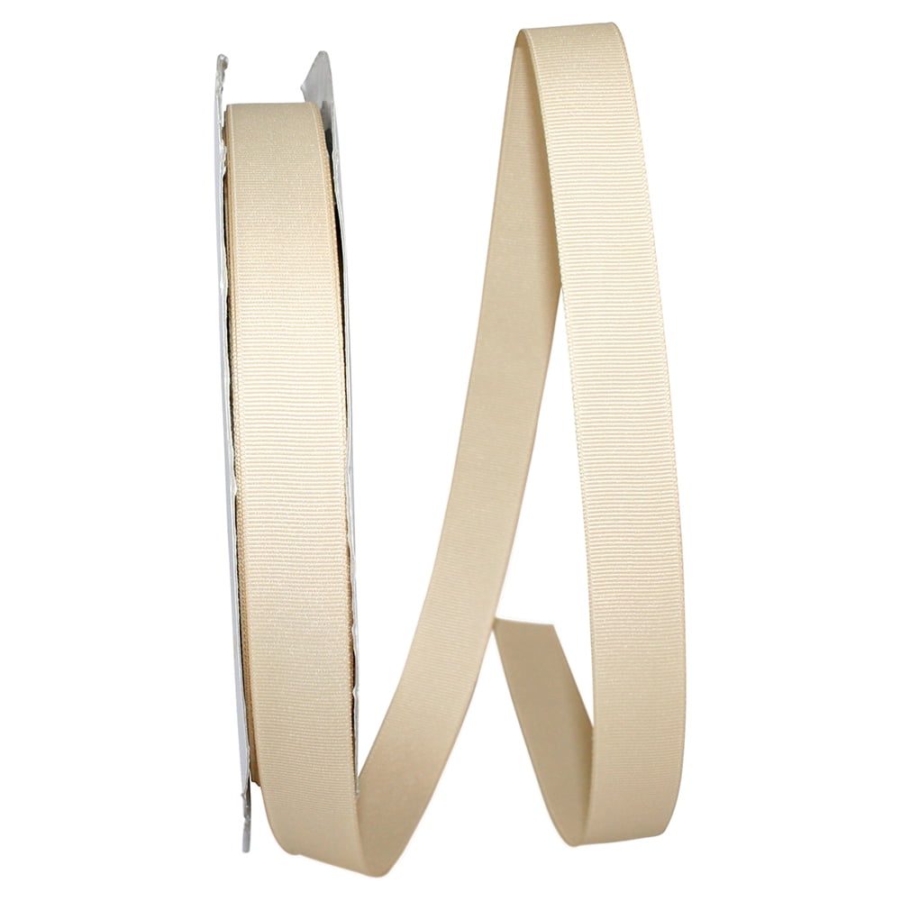 JAM All Occasion Navy blue Polyester Grosgrain Ribbon, 3600" x 0.62"