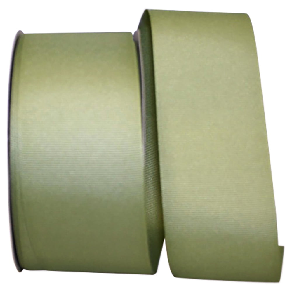 JAM All Occasion Grosgrain Spring Moss Polyester Ribbon, 1800" x 2.25"