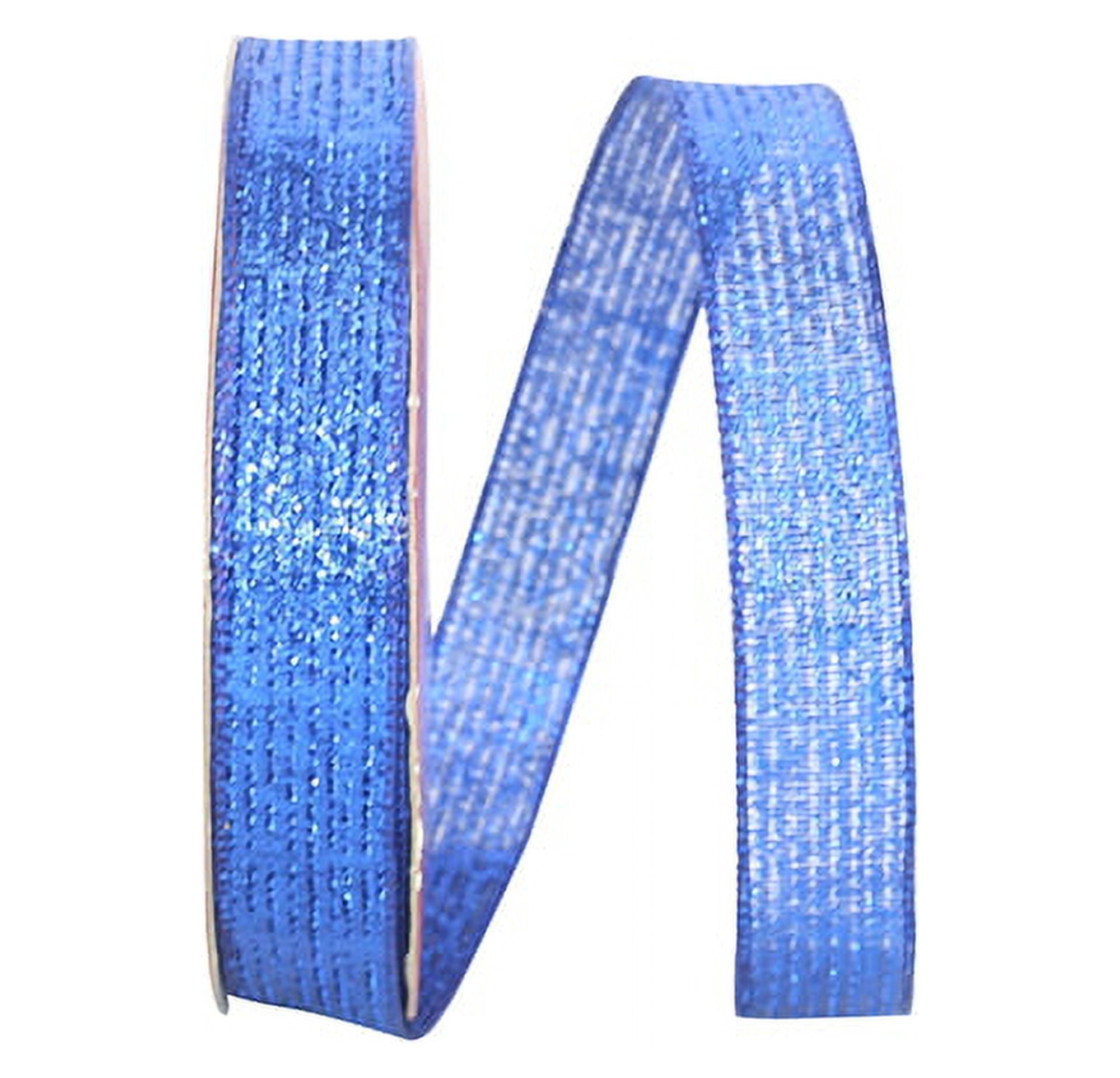 JAM Paper All Occasion Gold Polyester Metallic Wired Corsage Ribbon, 900" x 0.62"