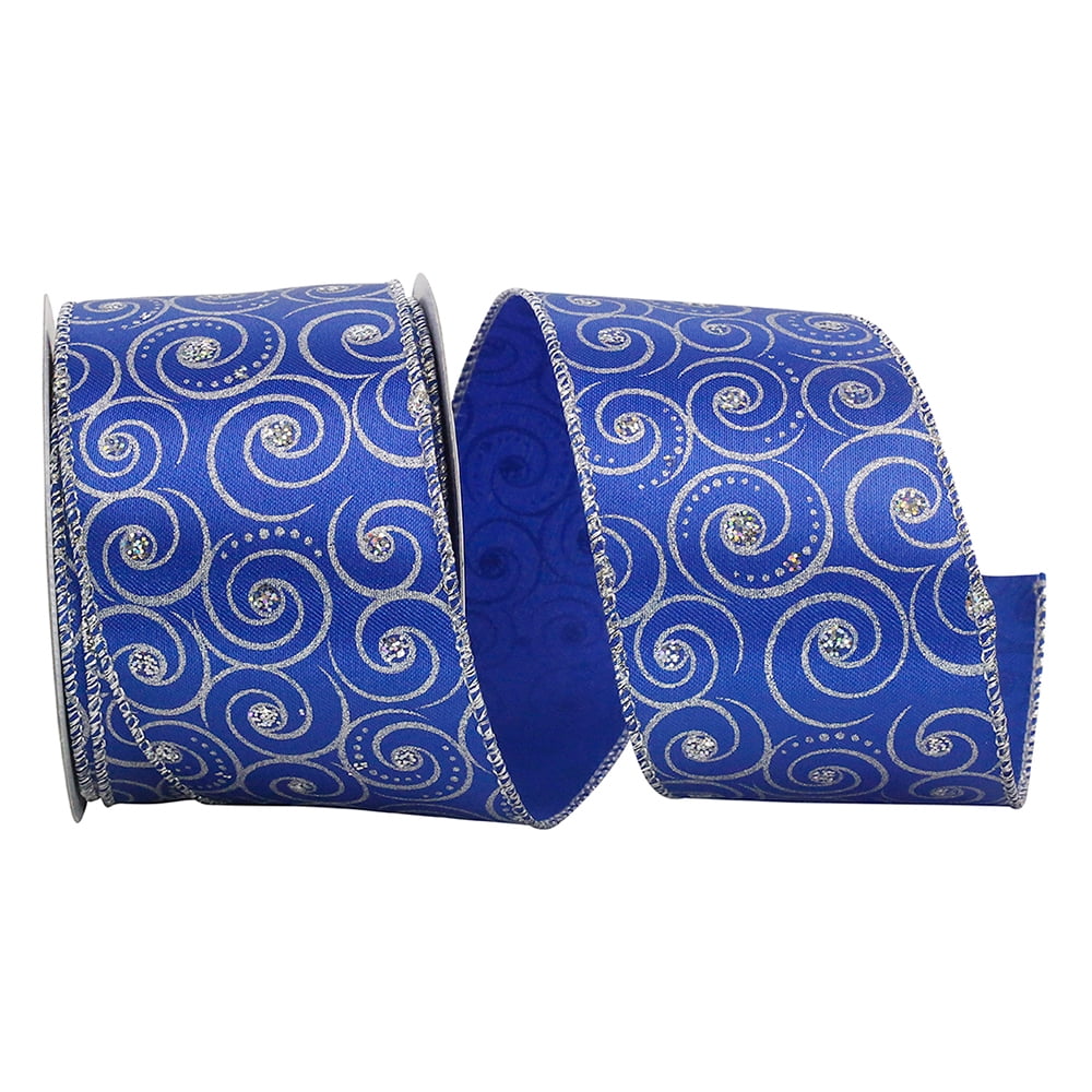 Jam Paper Plaid Christmas Multi-Color Polyester Ribbon, 25Yd X 0.37In, 1/Pack