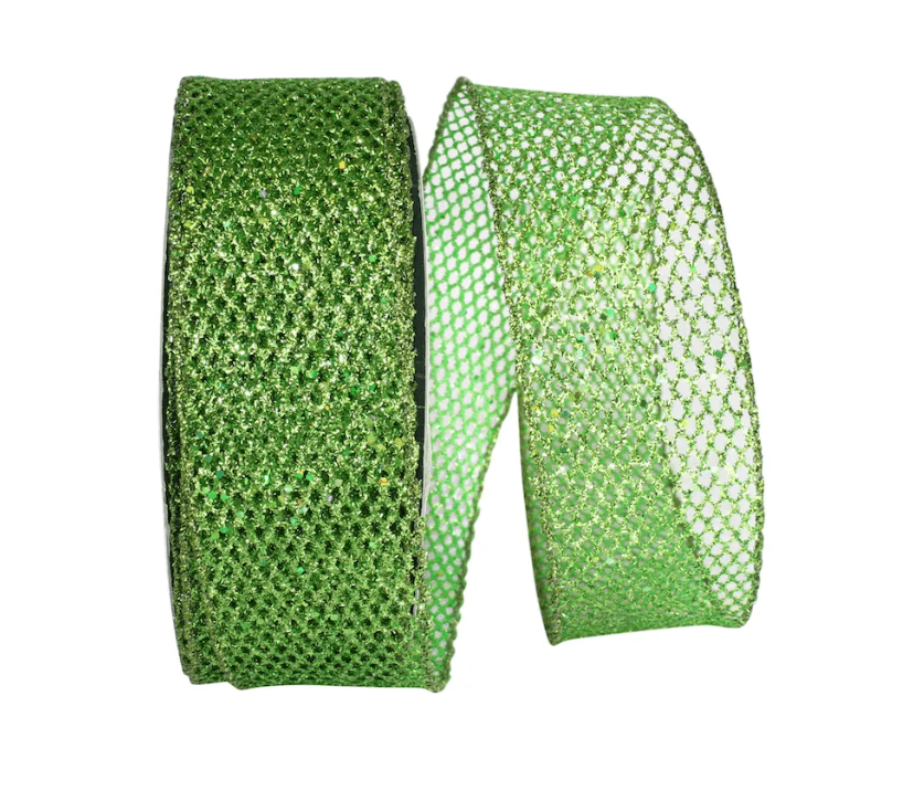 JAM Paper Dupioni Christmas Ribbon, Gold, 1.5in x 10yd, 1/Pack