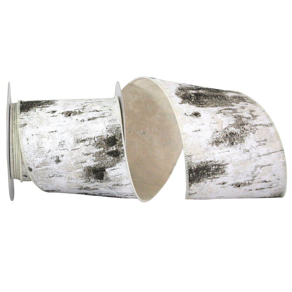 JAM Paper Christmas Gold Nylon Lame Metallic Ribbon, 10yd x 0.37in, 1/Pack