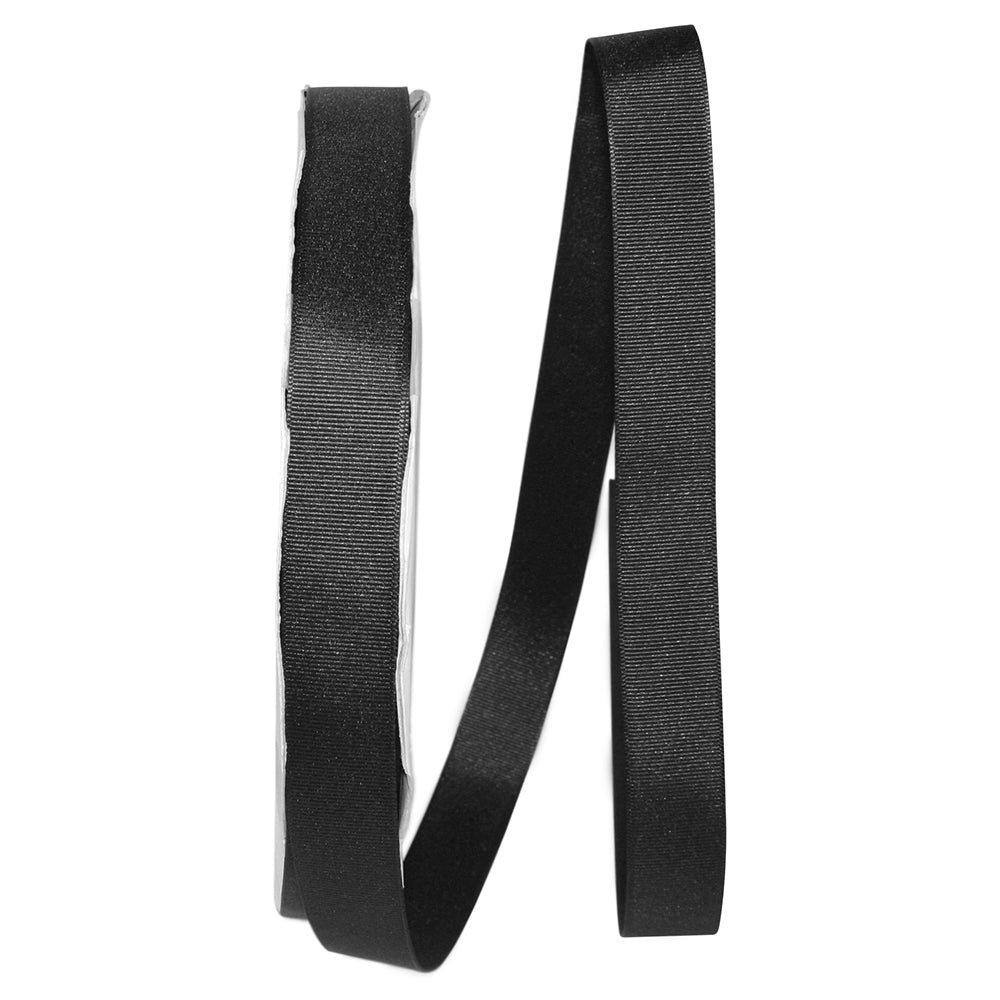 JAM All Occasion Brown Polyester Grosgrain Ribbon, 3600" x 0.62"