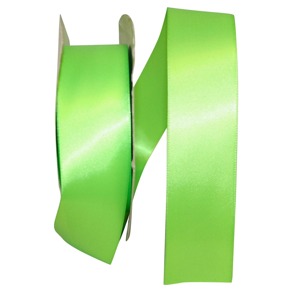 JAM Paper Satin Double Face Chocolate Brown Polyester Ribbon, 3600" x 0.62"