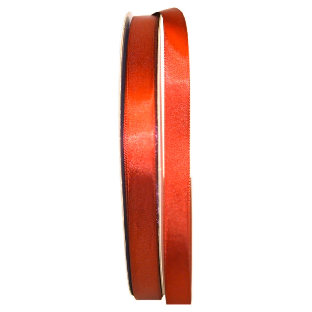 JAM Paper Satin Double Face Copper Polyester Ribbon, 3600" x 0.62"