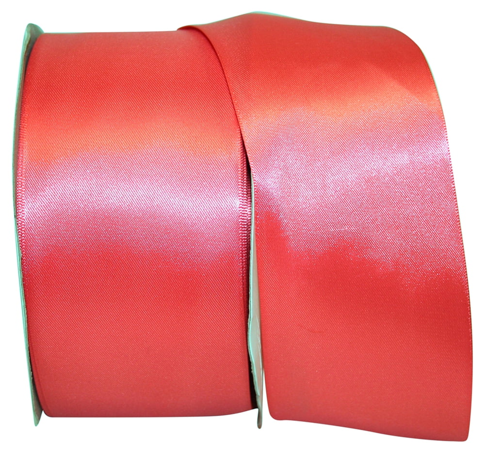 JAM Paper Satin Double Face Turquoise Polyester Ribbon, 3600" x 0.87"