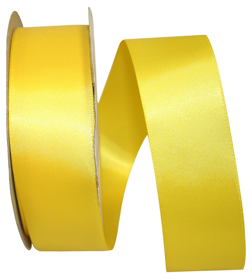 JAM Paper Satin Double Face Wine Polyester Ribbon, 3600" x 0.62"