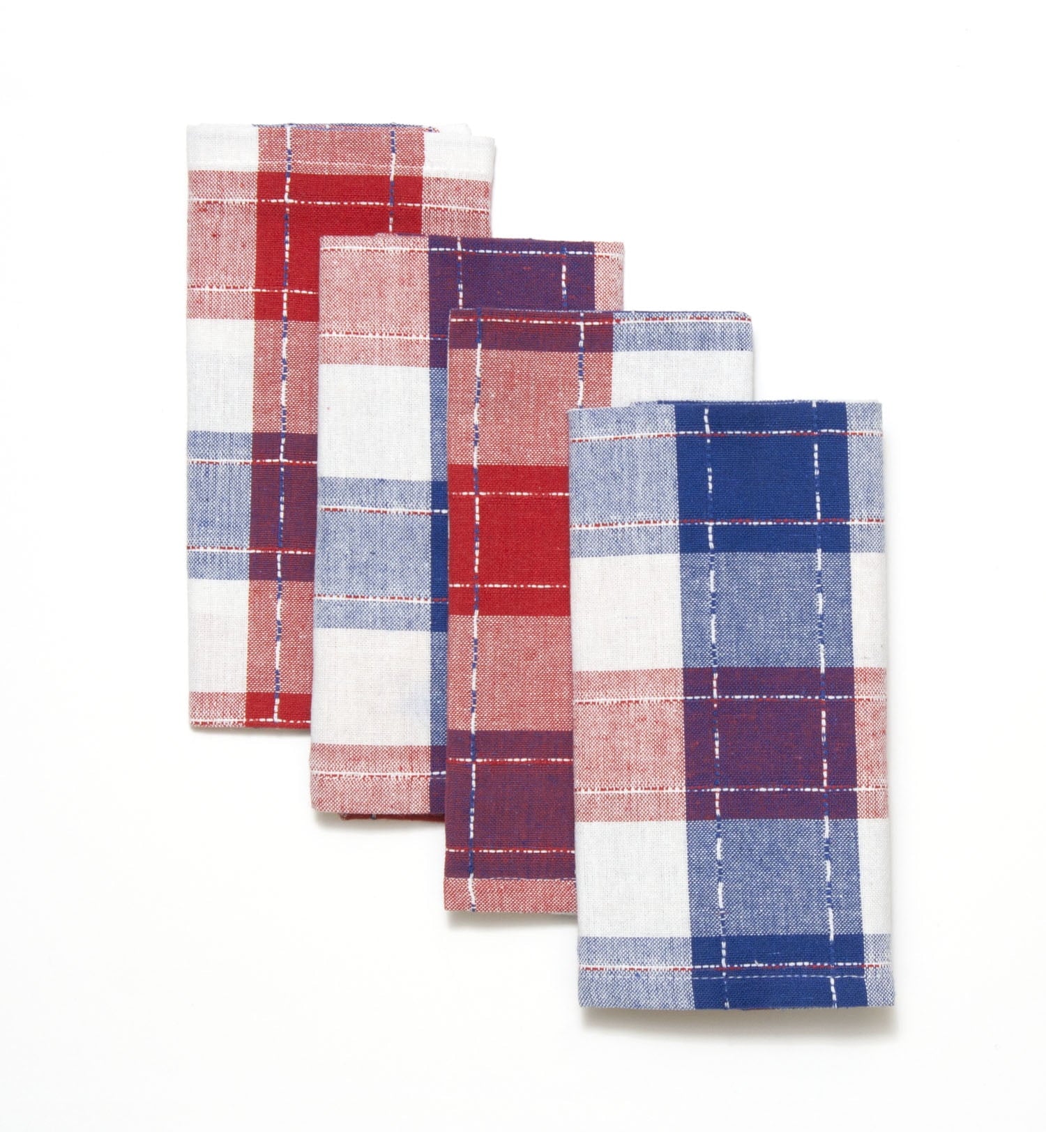 Lintex Linens Americana Plaid 100% Cotton Tablecloth 52"X70"