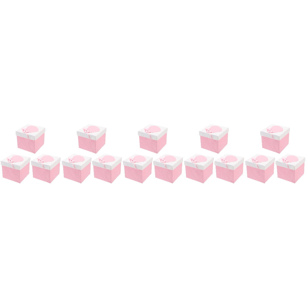 Masteelf 15 Pcs  Squared Boxes with Lids Small Gift Boxes for Birthdays Christmas Wedding Baby Shower