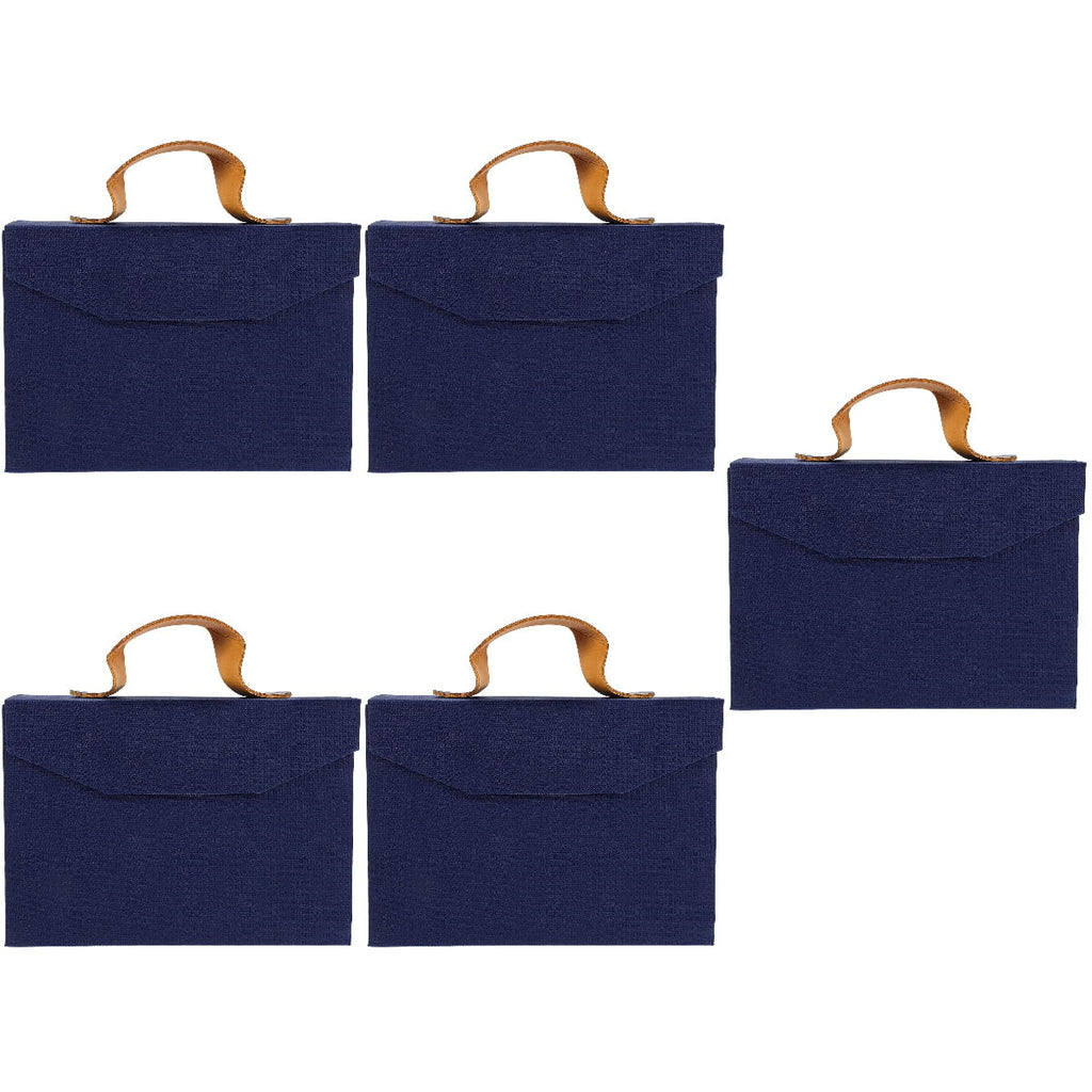 Masteelf 5pcs Party Gift Packing Box Gift Wrapping Holder Party Favor Empty Gift Storage Box