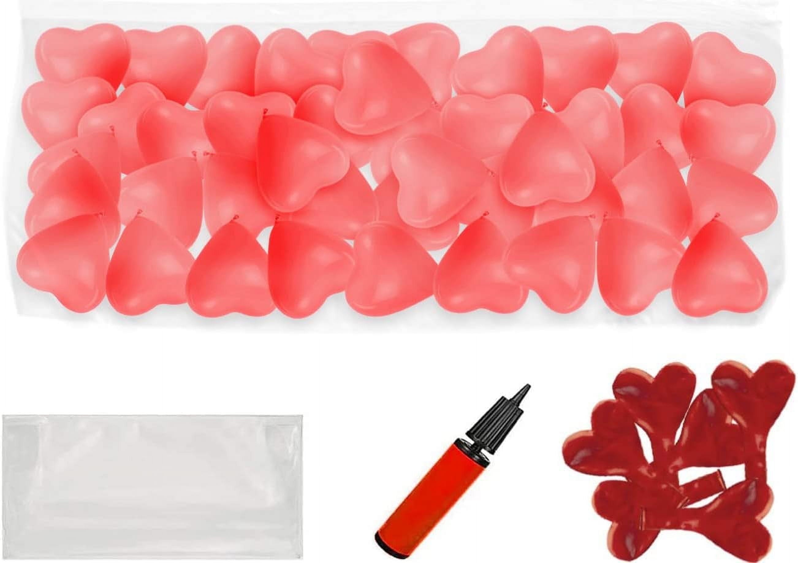 PMU New Year's Eve Party Balloon Drop Kit (100 - 5in or 50 - 9in Balloons with Hand Pump) Black and Gold Assortment 2025 New Year Celebration Accessories (41377-00103-905152-72580) Pkg/1