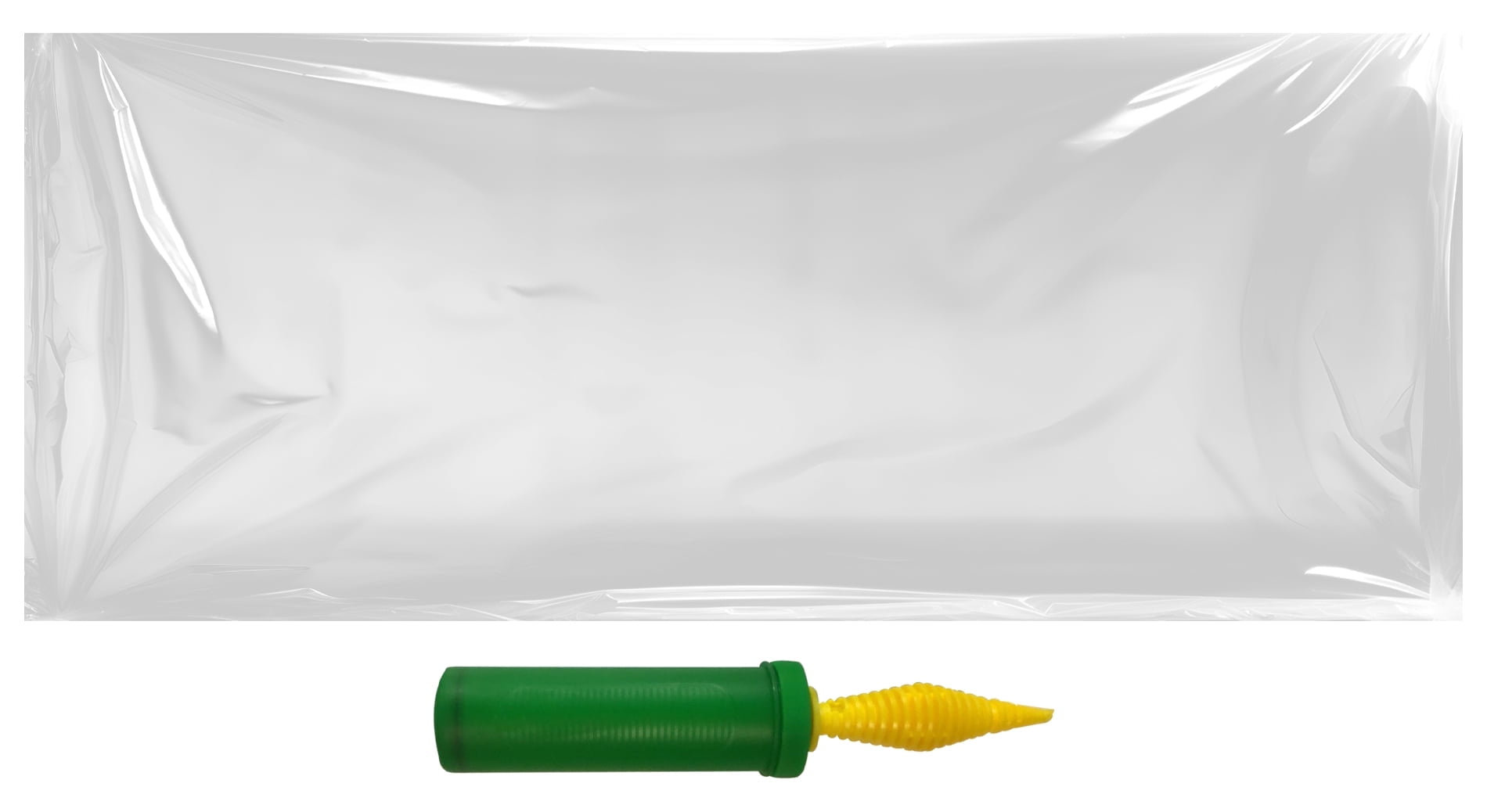 PMU New Year's Eve Party Balloon Drop Kit (100 - 5in or 50 - 9in Balloons with Hand Pump) Black and Gold Assortment 2025 New Year Celebration Accessories (41377-00103-905152-72580) Pkg/1