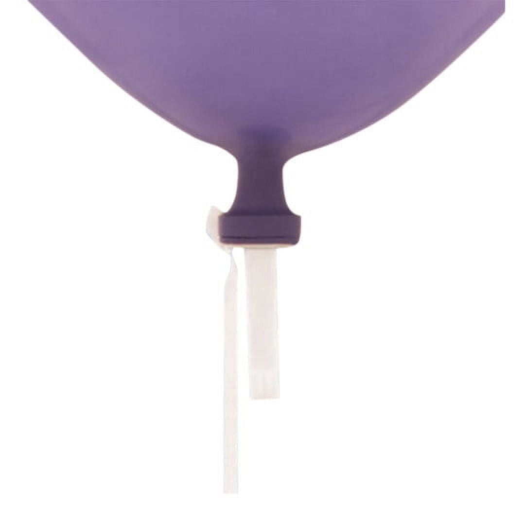 (Price/100 /Pack)Qualatex Balloon Valve with Ribbon