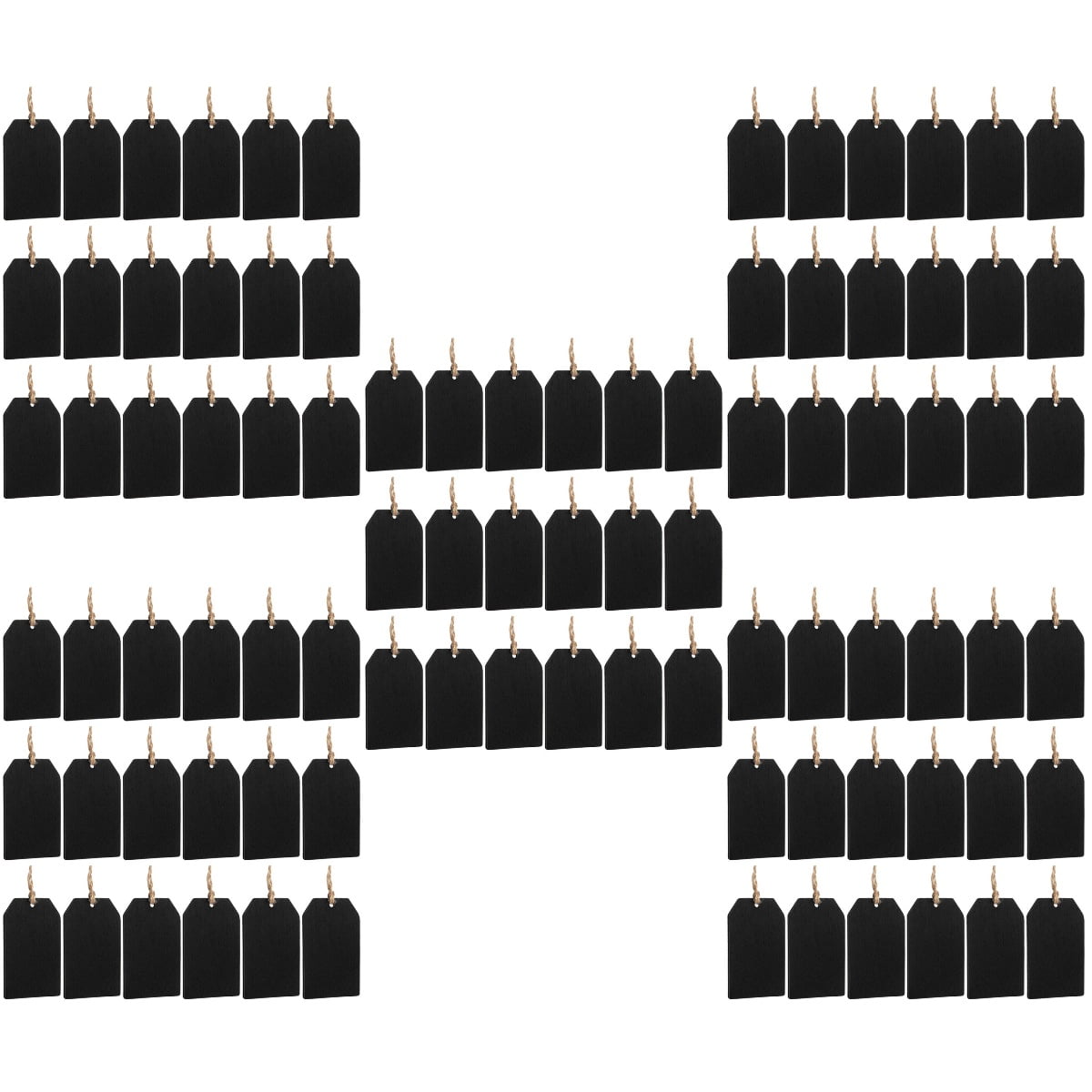 Raindrops 160 Pcs  Decorative Bottle Labels Wedding Chalkboard Tags Multi-function Gift Labels