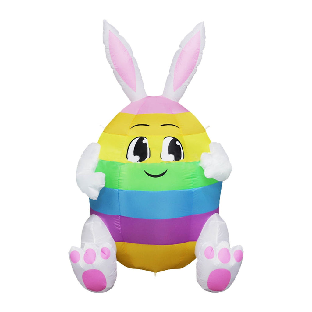 Replio Easter Inflatable Balloon Large Decoration Easter Egg Bunnies Inflate Balloons To Decorate Large Outdoor Holiday Decorations Gifts