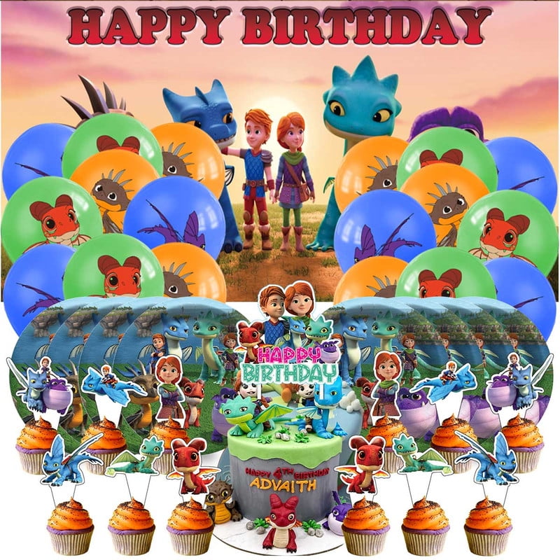 Rescue Riders Birthday Party Supplies Balloons Plates Decoration Cake Topper Decor Tableware Banner Backdrop