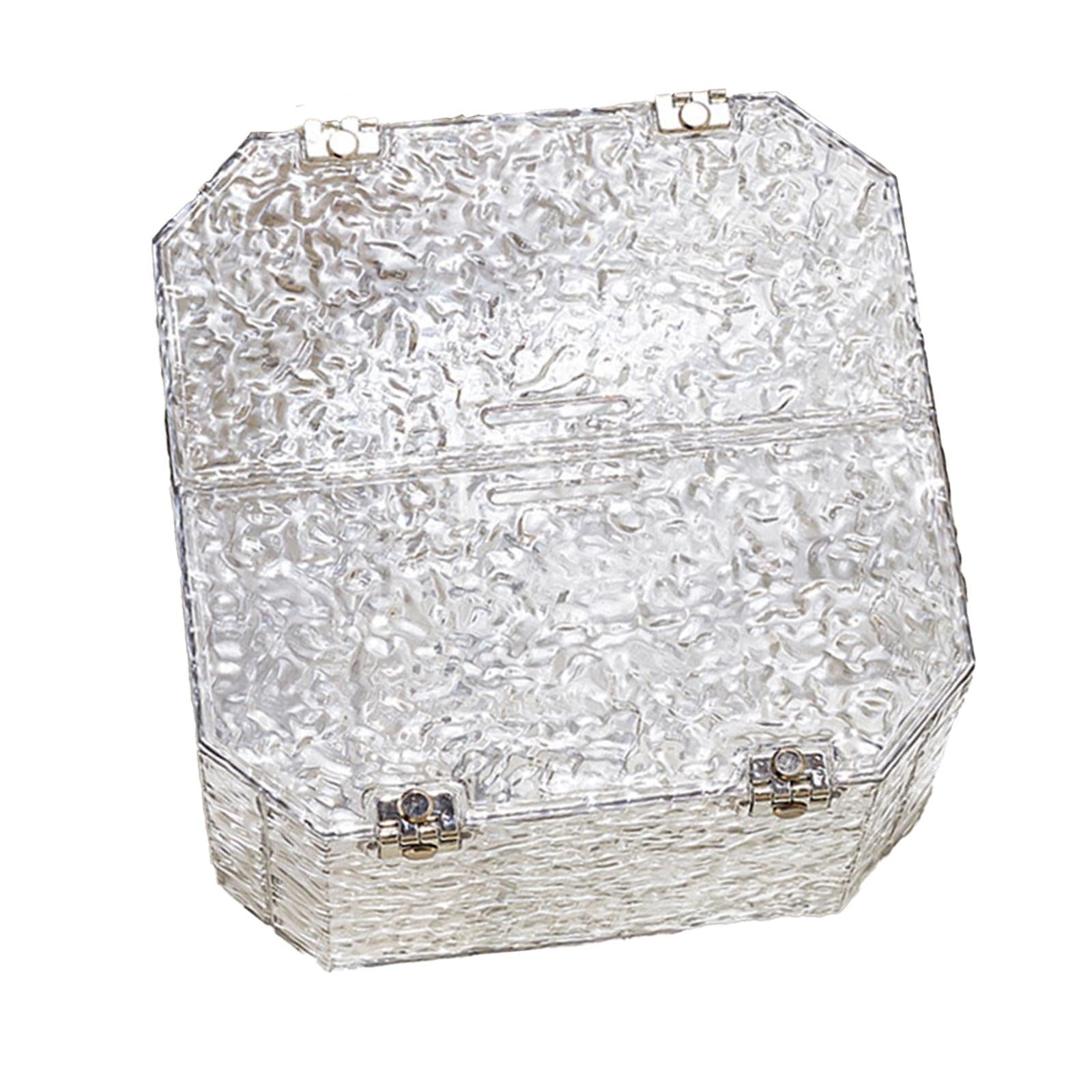 S SERENABLE Gift Box,Groomsman Proposal Box,Jewelry Organizer with Lid Closure,Birthday Gift Packging for Graduations Christmas Halloween Hexagonal