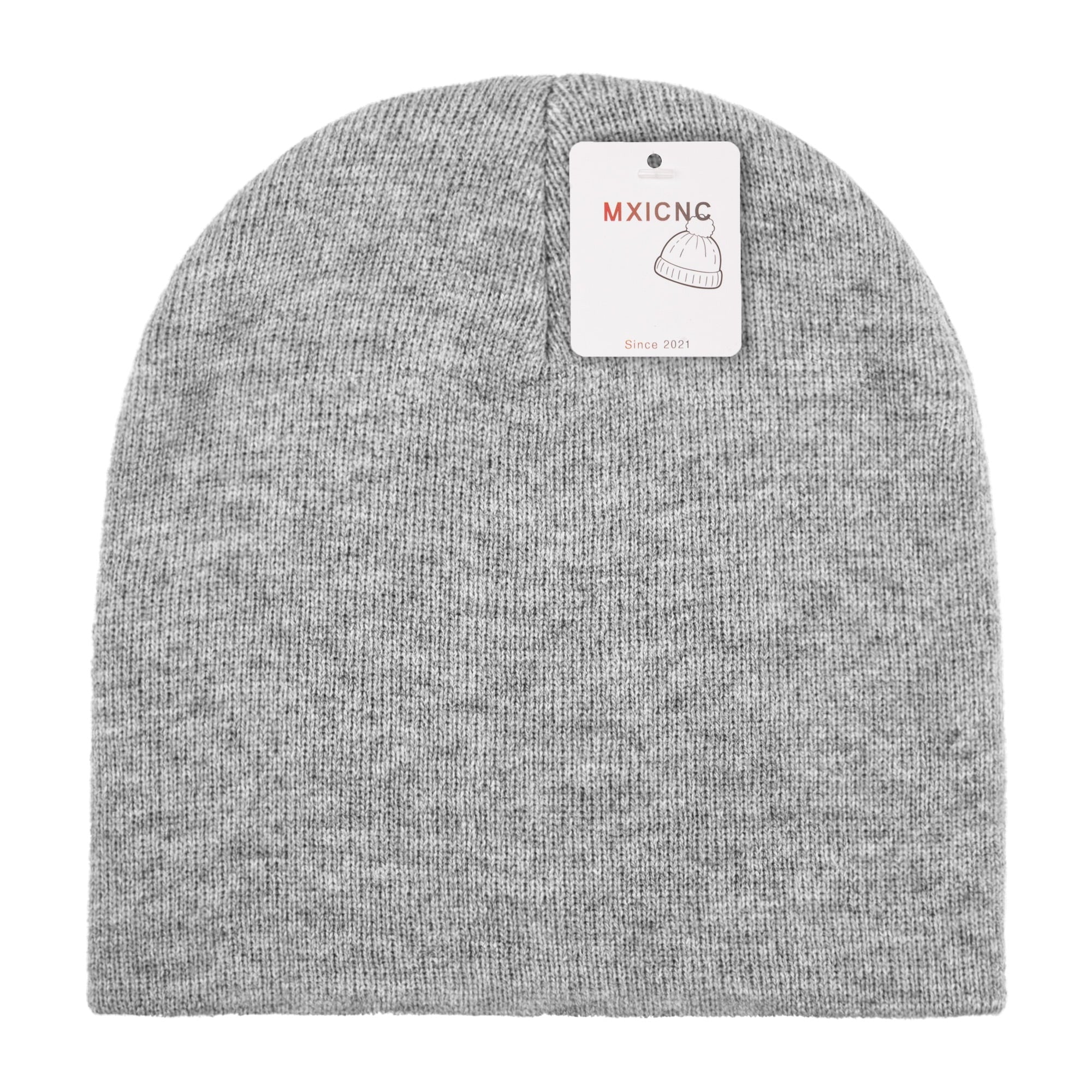 4 Pack Straight Knit Beanie Hat for Men & Women - Winter Warm Skull Cap, Stretchy Unisex Cold Weather Beanie, 4 Black