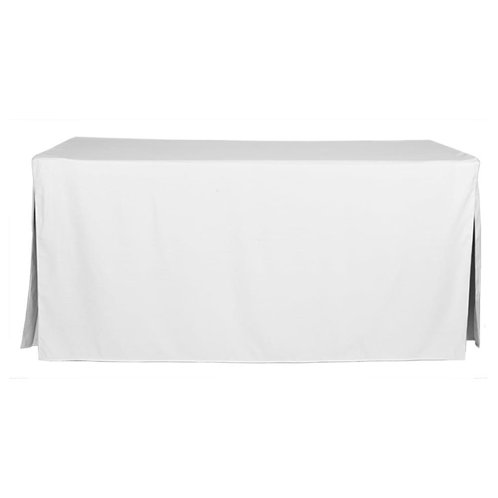 Tablevogue 72" x 30" Fitted Tablecoth Cover, Multiple Colors and Sizes Available